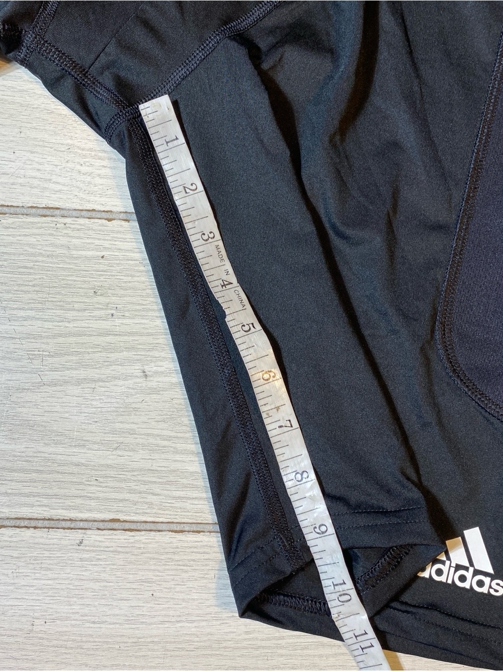 Adidas Men’s XL Triple Stripe Slider No Cup Compression Shorts Black NWT. - Picture 5 of 9